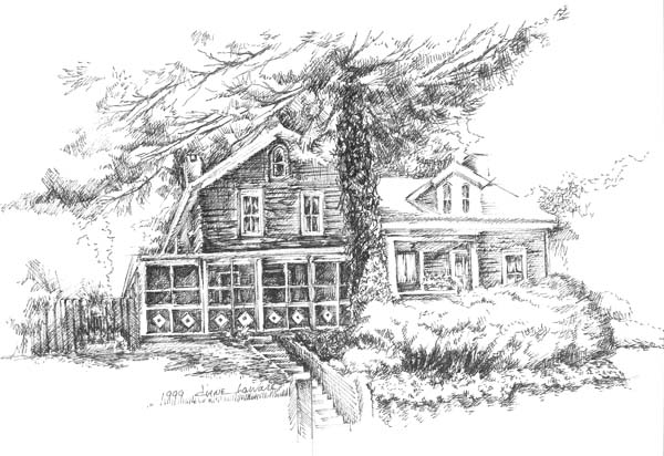 PEN AND INK  BY DIANE La WARE   570.937.9054